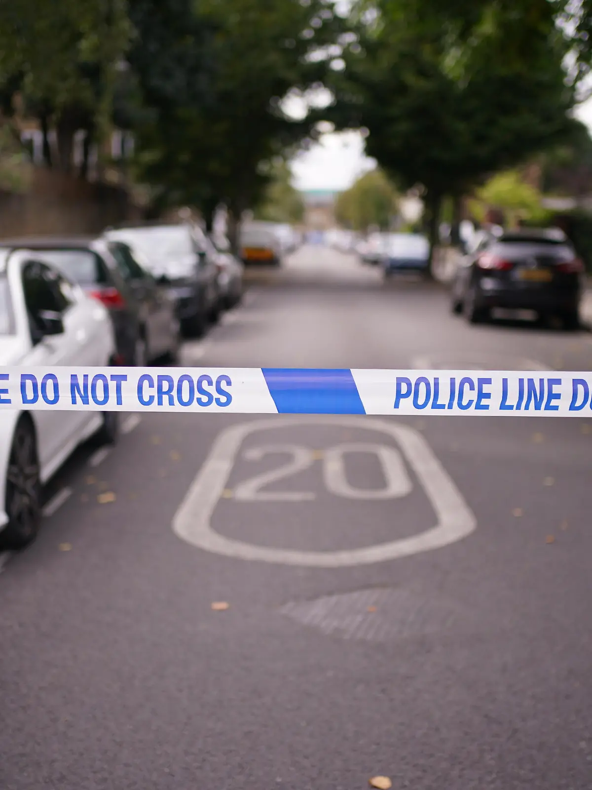 Lichfield Road stabbing. Police tape in Lichfield Road, east London, following a teenager being stabbed to death and another fighting for his life after an incident involving a crowd. Scotland Yard said police were called after midnight to reports of a disturbance involving a large number of people in the area. Picture date: Sunday September 4, 2022. See PA story POLICE Lichfield. Photo credit should read: Yui Mok/PA Wire URN:68624862
