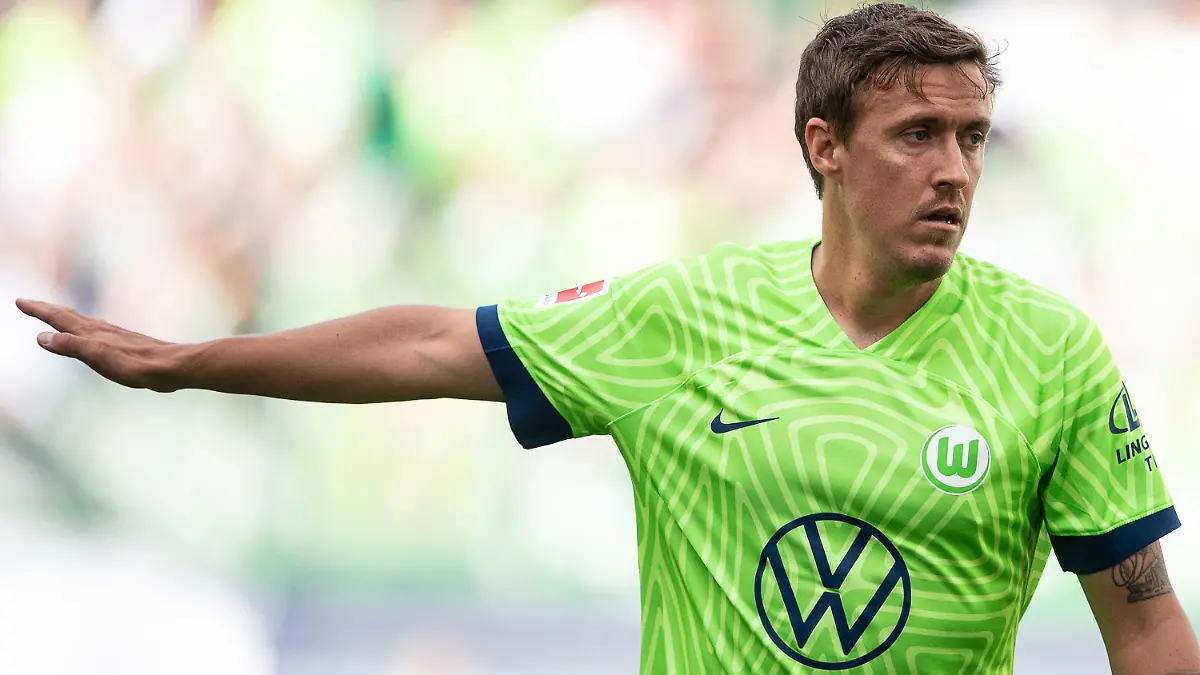 ARCHIV - 06.08.2022, Niedersachsen, Wolfsburg: Fußball: Bundesliga, VfL Wolfsburg - Werder Bremen, 1. Spieltag, Volkswagen Arena. Wolfsburgs Max Kruse gestikuliert. (zu dpa: «Wolfsburgs Sportdirektor: Kruse-Lösung im Winter») Foto: Swen Pförtner/dpa - WICHTIGER HINWEIS: Gemäß den Vorgaben der DFL Deutsche Fußball Liga bzw. des DFB Deutscher Fußball-Bund ist es untersagt, in dem Stadion und/oder vom Spiel angefertigte Fotoaufnahmen in Form von Sequenzbildern und/oder videoähnlichen Fotostrecken zu verwerten bzw. verwerten zu lassen. +++ dpa-Bildfunk +++
