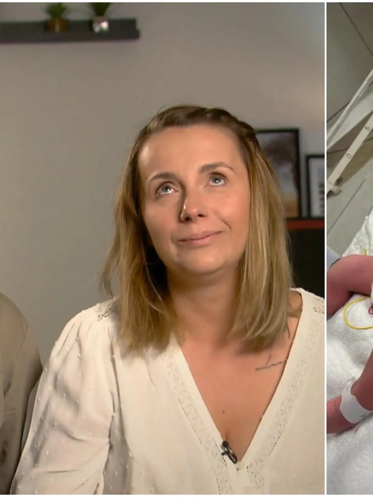 Bild zu: "Anna Heiser kämpft im Interview mit den Tränen"