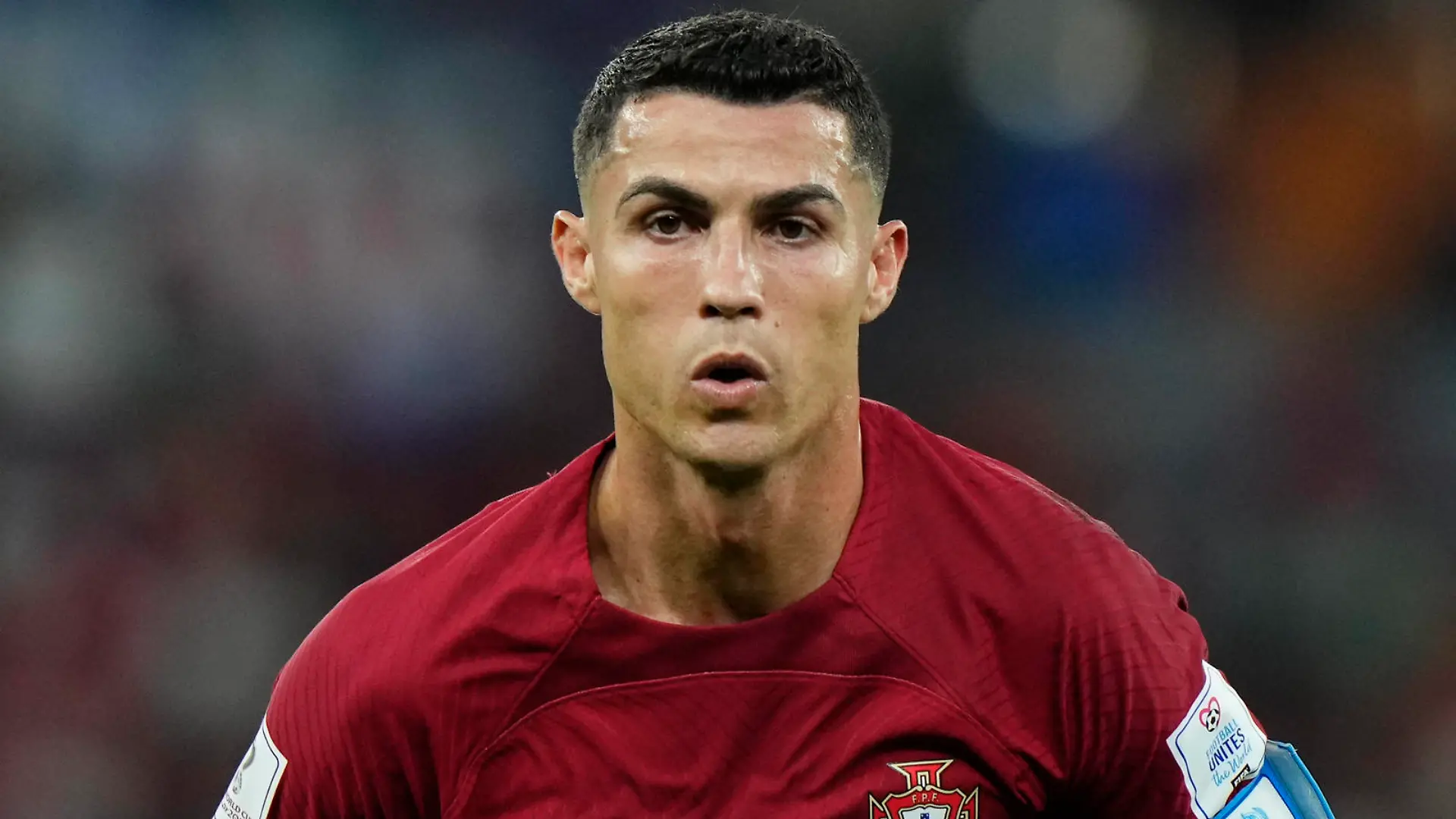 Portugal v Ghana: Group H - FIFA World Cup, WM, Weltmeisterschaft, Fussball Qatar 2022 Cristiano Ronaldo Centre-Forward of Portugal during the FIFA World Cup Qatar 2022 Group H match between Portugal and Ghana at Stadium 974 on November 24, 2022 in Doha, Qatar. Doha Qatar PUBLICATIONxNOTxINxFRA Copyright: xJosexBretonx originalFilename:breton-portugal221124_npT6s.jpg