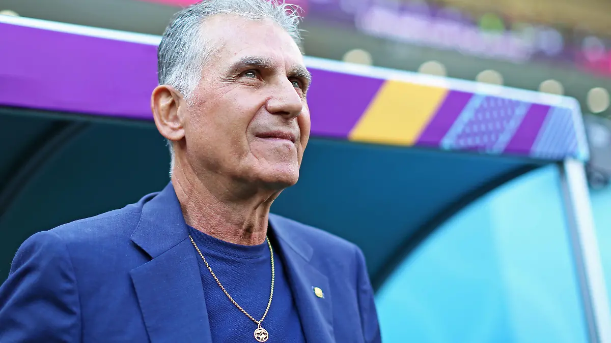 November 25, 2022, doha, qatar: Coach Carlos Queiroz of Iran, during the match between Wales and Iran, for the 2nd round of Group B of the FIFA World Cup Qatar 2022, Ahmed bin Ali Stadium this Friday 25. 30761 (Credit Image: © Heuler Andrey/Sport Press Photo via ZUMA Press) / action press