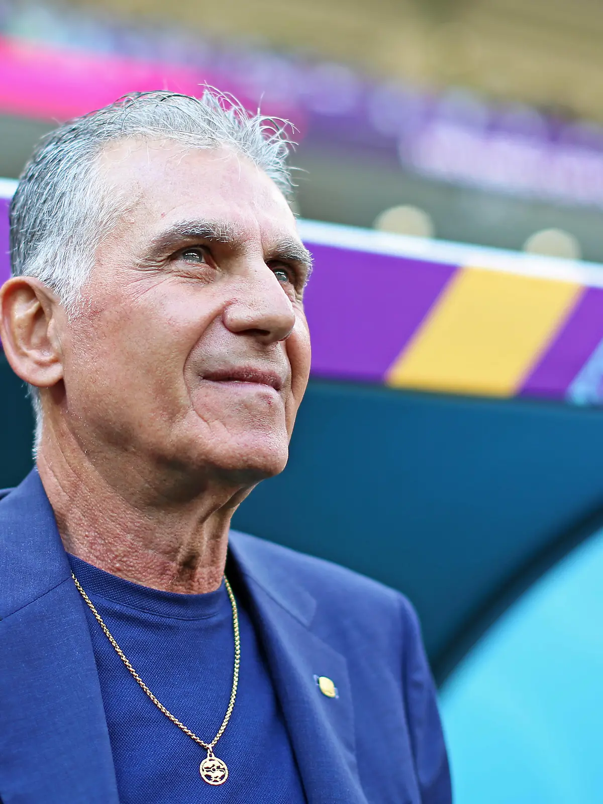 November 25, 2022, doha, qatar: Coach Carlos Queiroz of Iran, during the match between Wales and Iran, for the 2nd round of Group B of the FIFA World Cup Qatar 2022, Ahmed bin Ali Stadium this Friday 25. 30761 (Credit Image: © Heuler Andrey/Sport Press Photo via ZUMA Press) / action press