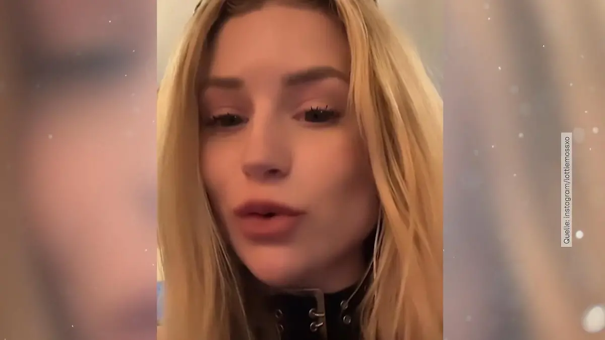 Lottie Moss hat eine dicke Lippe Filler sollen raus
