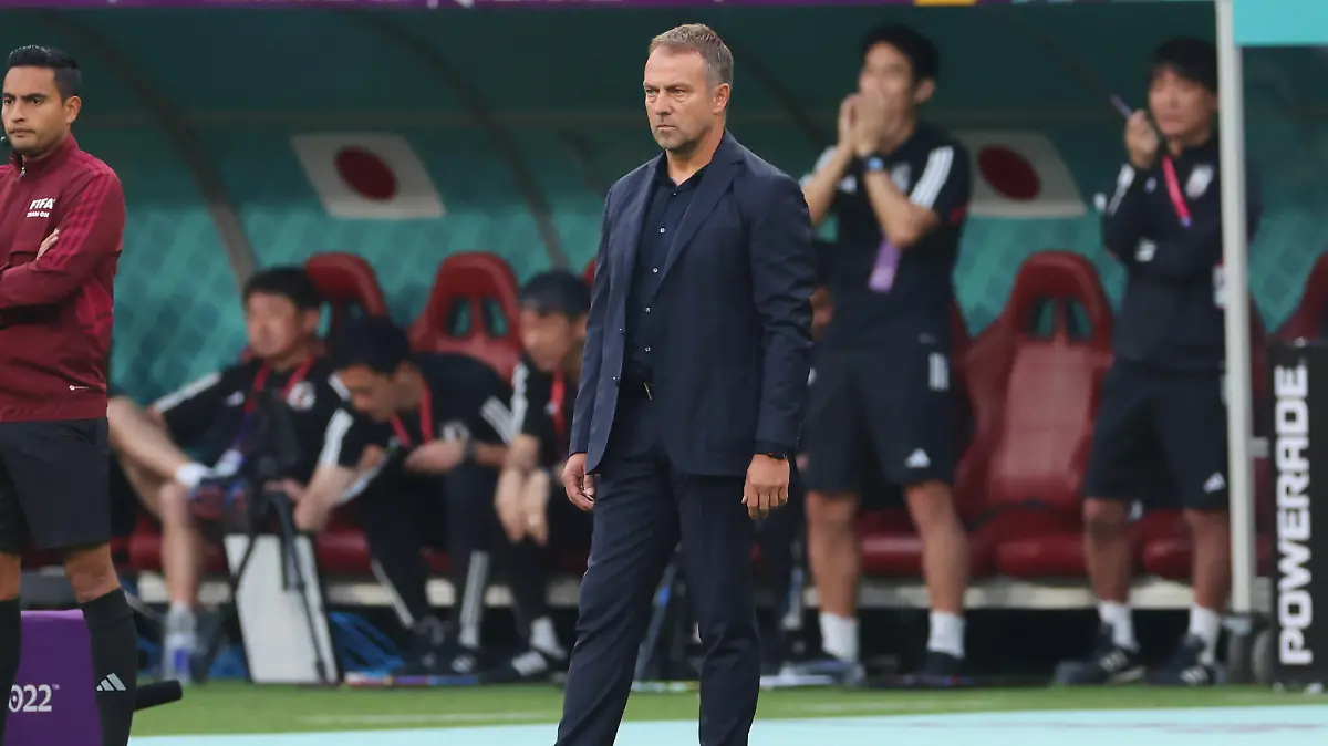 Hansi Flick head coach (GER), NOVEMBER 23, 2022 - Football / Soccer : FIFA World Cup Qatar 2022 Group E match between Germany - Japan at Khalifa International Stadium in Al Rayyan, Qatar. (Photo by Naoki Morita/AFLO/ ATPimages)