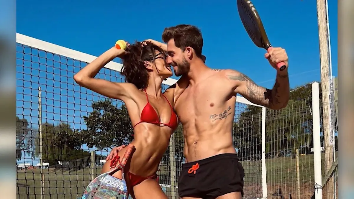 Izabel Goularts süßer Fingernagel-Gruß an Kevin Trapp Statement-Look zur WM
