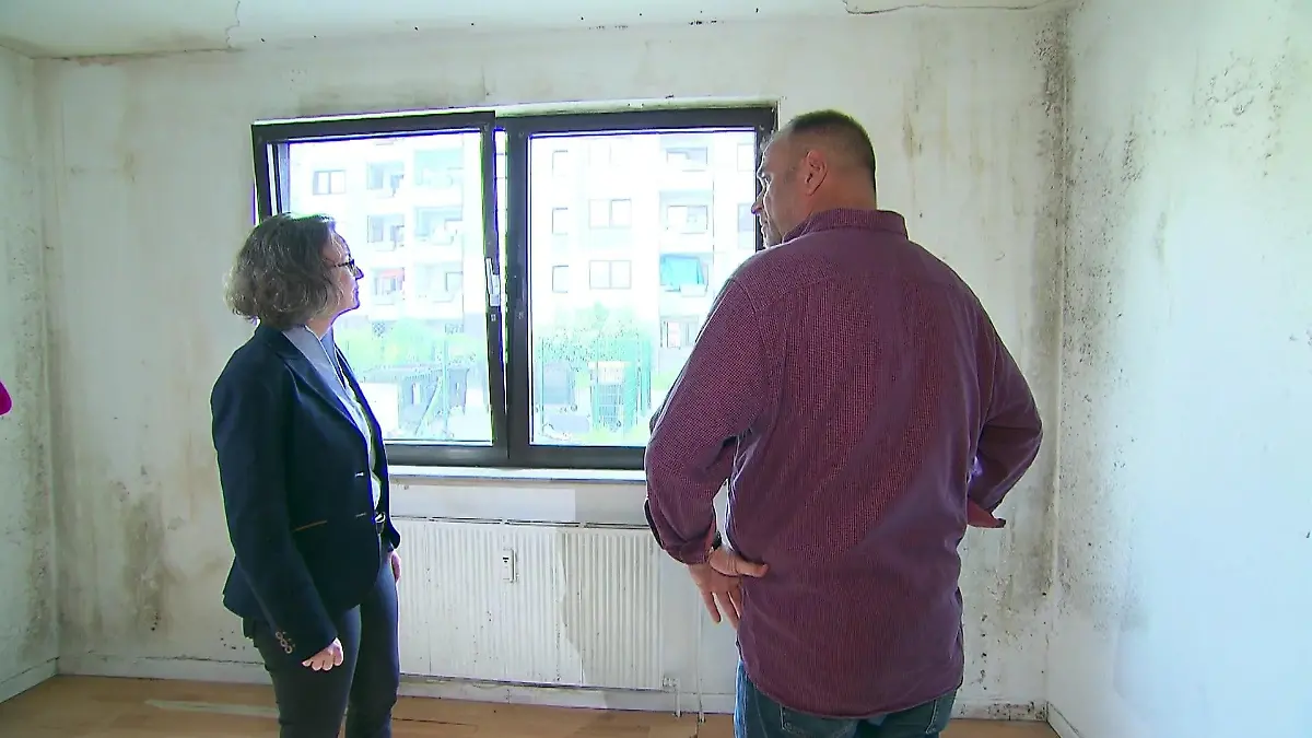 Belvona-Bewohner schämen sich für ihr Zuhause Ministerium kontrolliert Ekel-Häuser