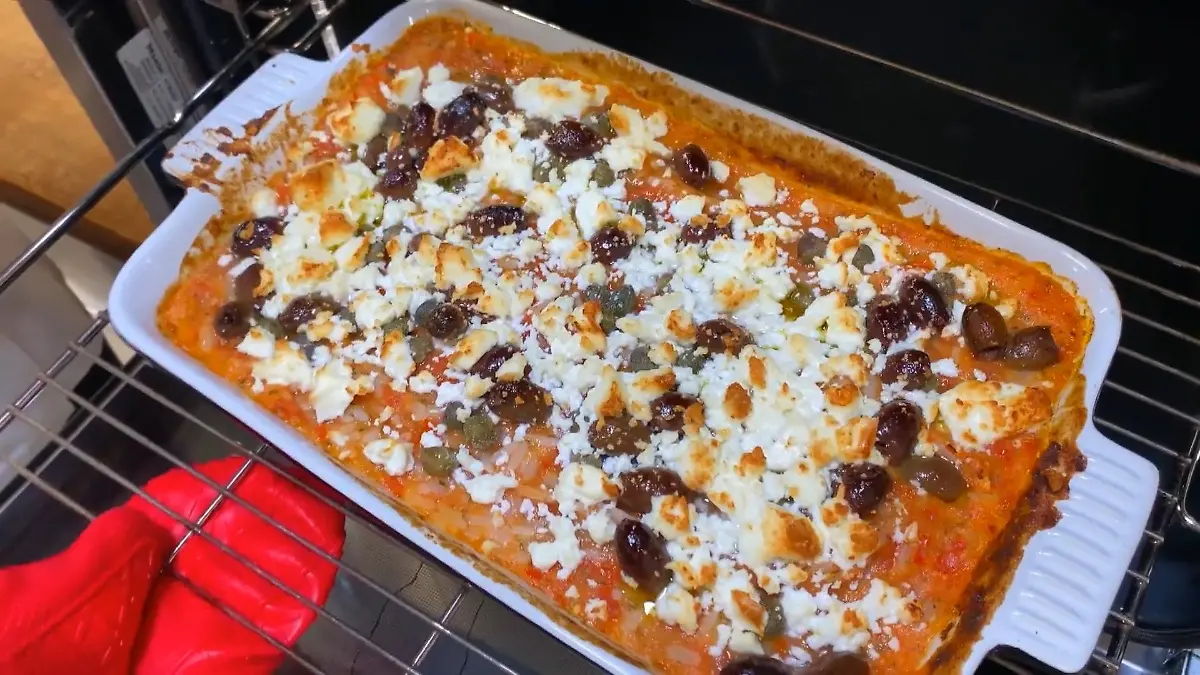 Gebackener Tomatenreis mit Feta Hensslers schnelle Nummer