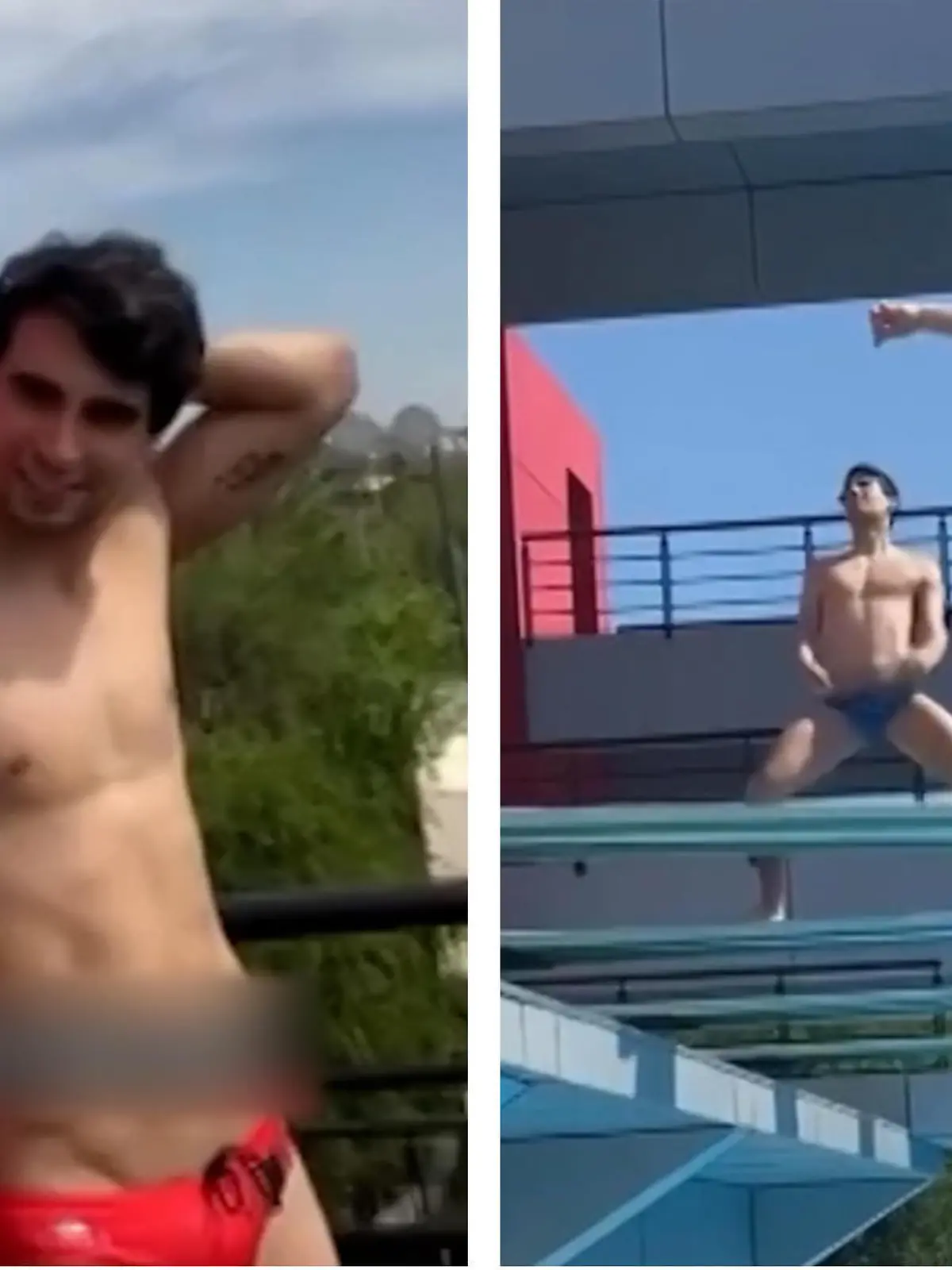 Bild zu: "Wasserspringer ziehen auf OnlyFans blank"