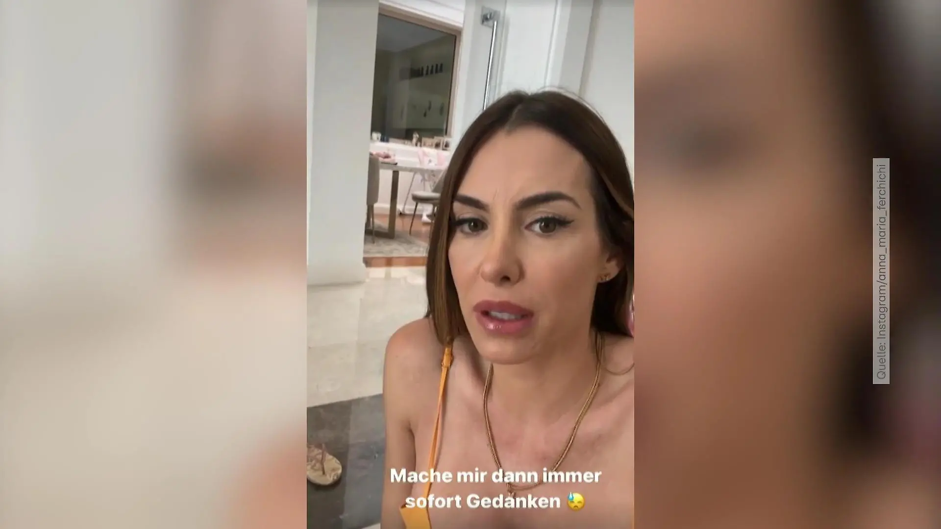 Anna-Maria Ferchichi ist beunruhigt Zyste am Eierstock