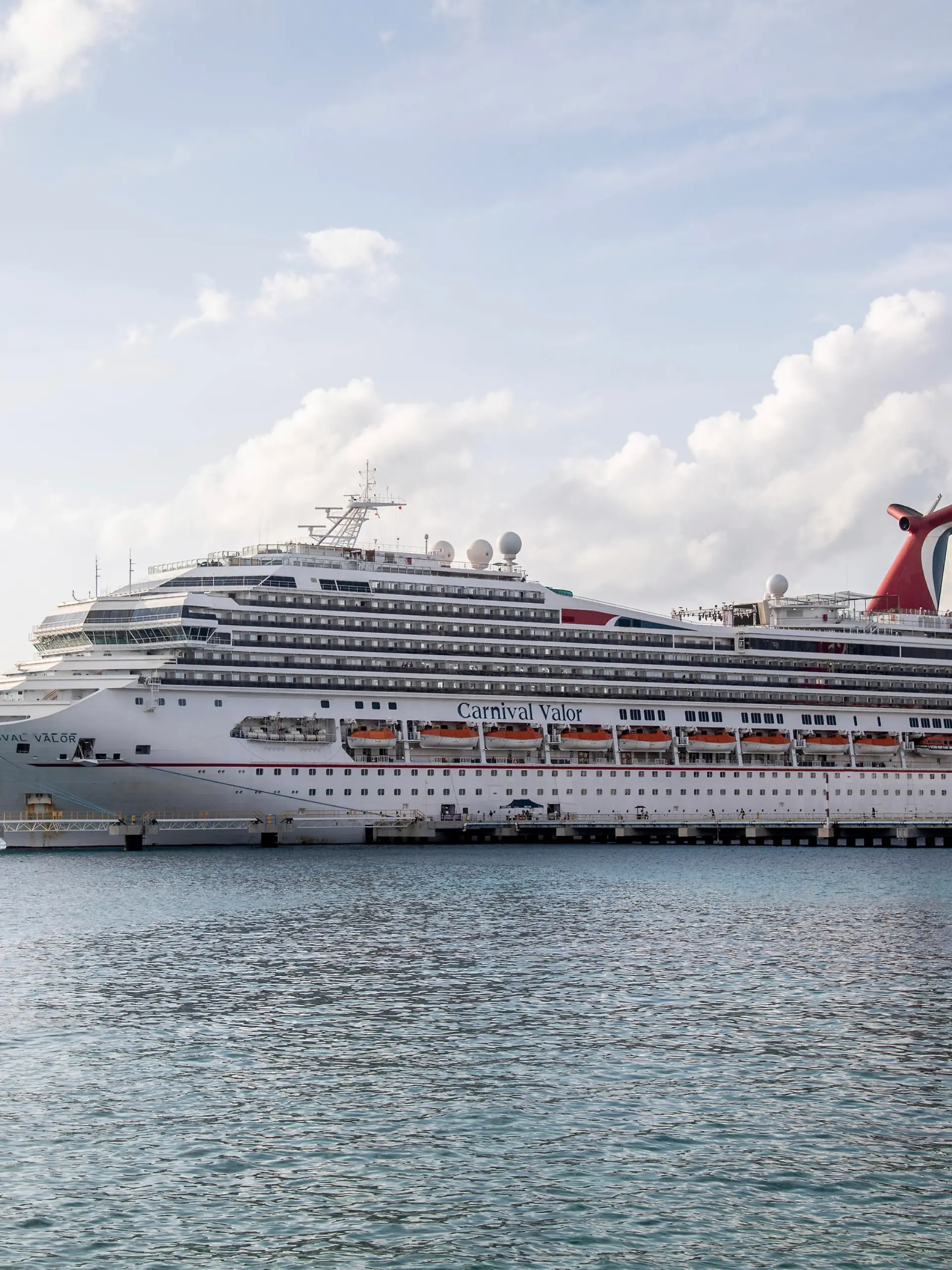 Carnival Valor seen during day four of the ShipRocked cruise on Tuesday, Feb. 4, 2020. (Photo by Amy Harris/Invision/AP)