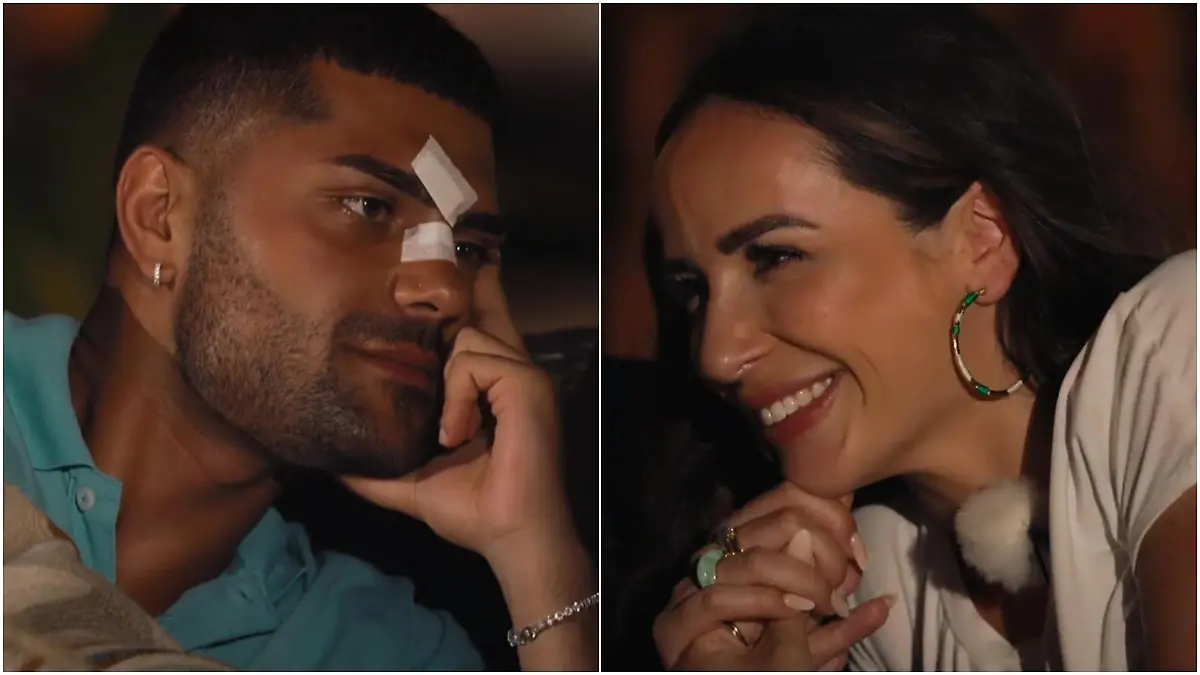Zwischen Adrian und Jennifer funkt's gewaltig Süße Küsse bei der Bachelorette