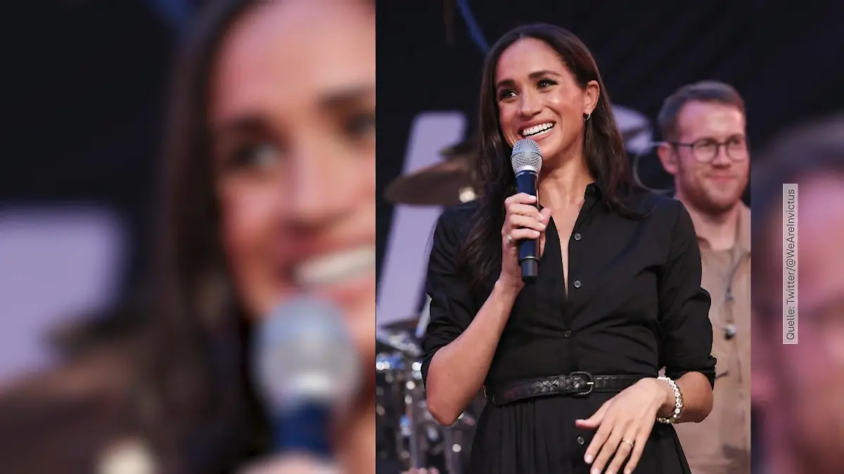 Meghan makellos verzaubert Deutschland Darum reiste sie später an