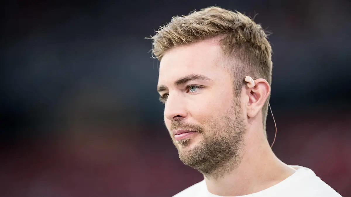 UEFA Nations League, Deutschland - England 07.06.2022 Christoph Kramer TV-Experte UEFA Nations League, Deutschland - England, Allianz Arena, Muenchen *** UEFA Nations League, Germany England 07 06 2022 Christoph Kramer TV expert UEFA Nations League, Germany England, Allianz Arena, Munich Copyright: xBEAUTIFULxSPORTS/Wunderlx