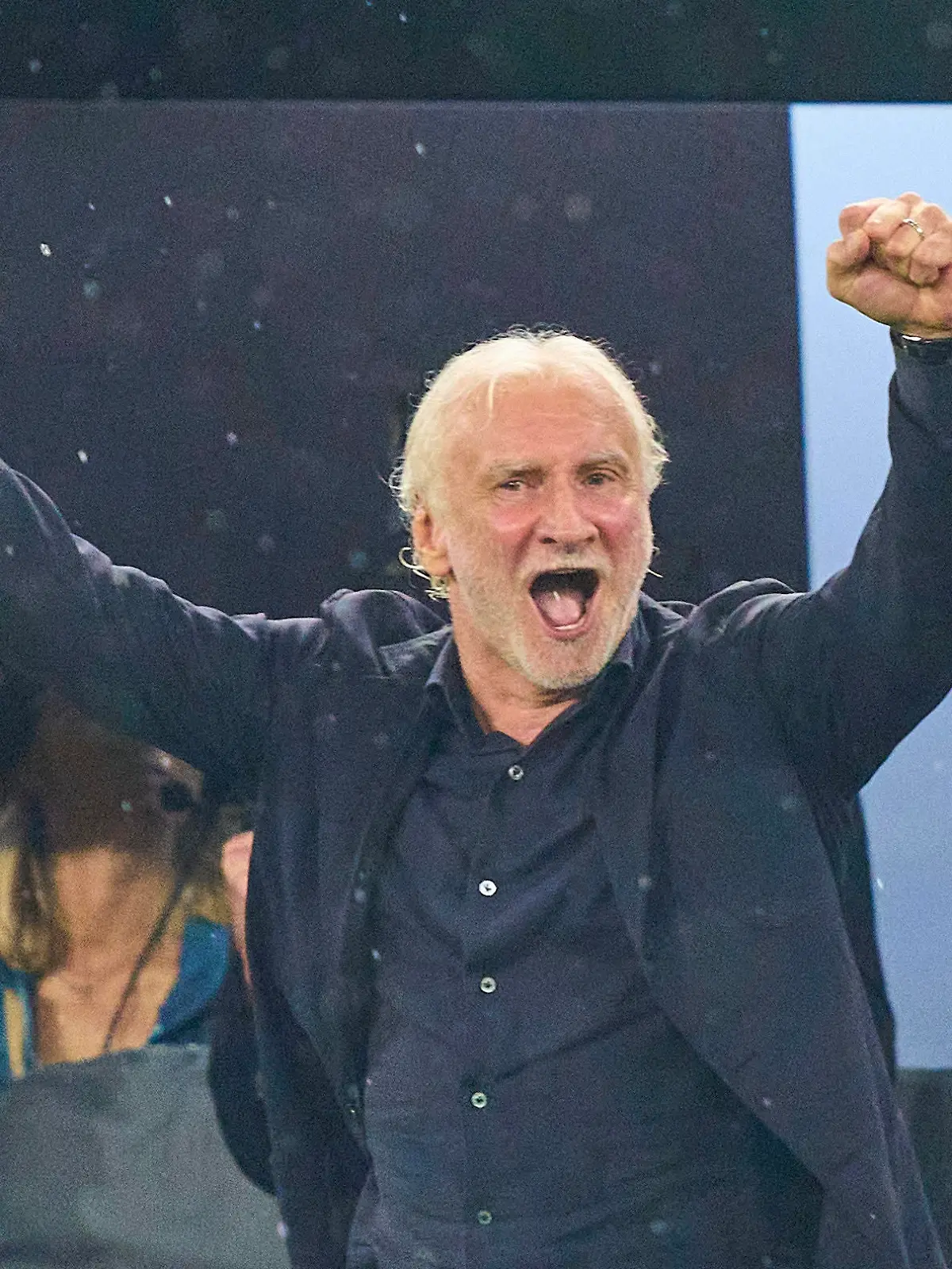 Rudi Völler DFB Sportdirektor, celebrates 2-0 goal, happy, laugh, celebration, in the friendly match GERMANY - FRANCE DEUTSCHLAND - FRANKREICH Preparation for European Championships 2024 in Germany ,Season 2023/2024, on Sept 12, 2023 in Dortmund, Germany.