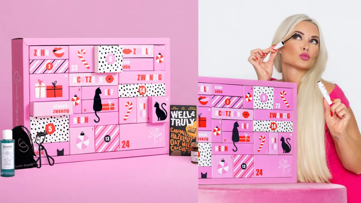 Daniela Katzenberger Adventskalender Beauty Angebot