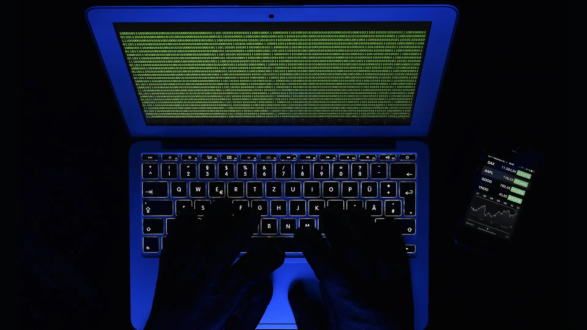 Symbolbild Finanzbetrug Computerkriminalität
Symbol image Financial Fraud Computer crime