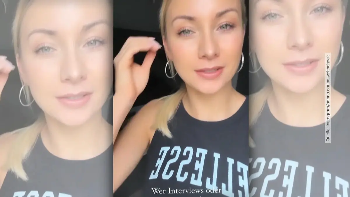 Neues Tattoo für Anna-Carina Woitschak Es ist ein Satz, der ihr sehr viel bedeutet