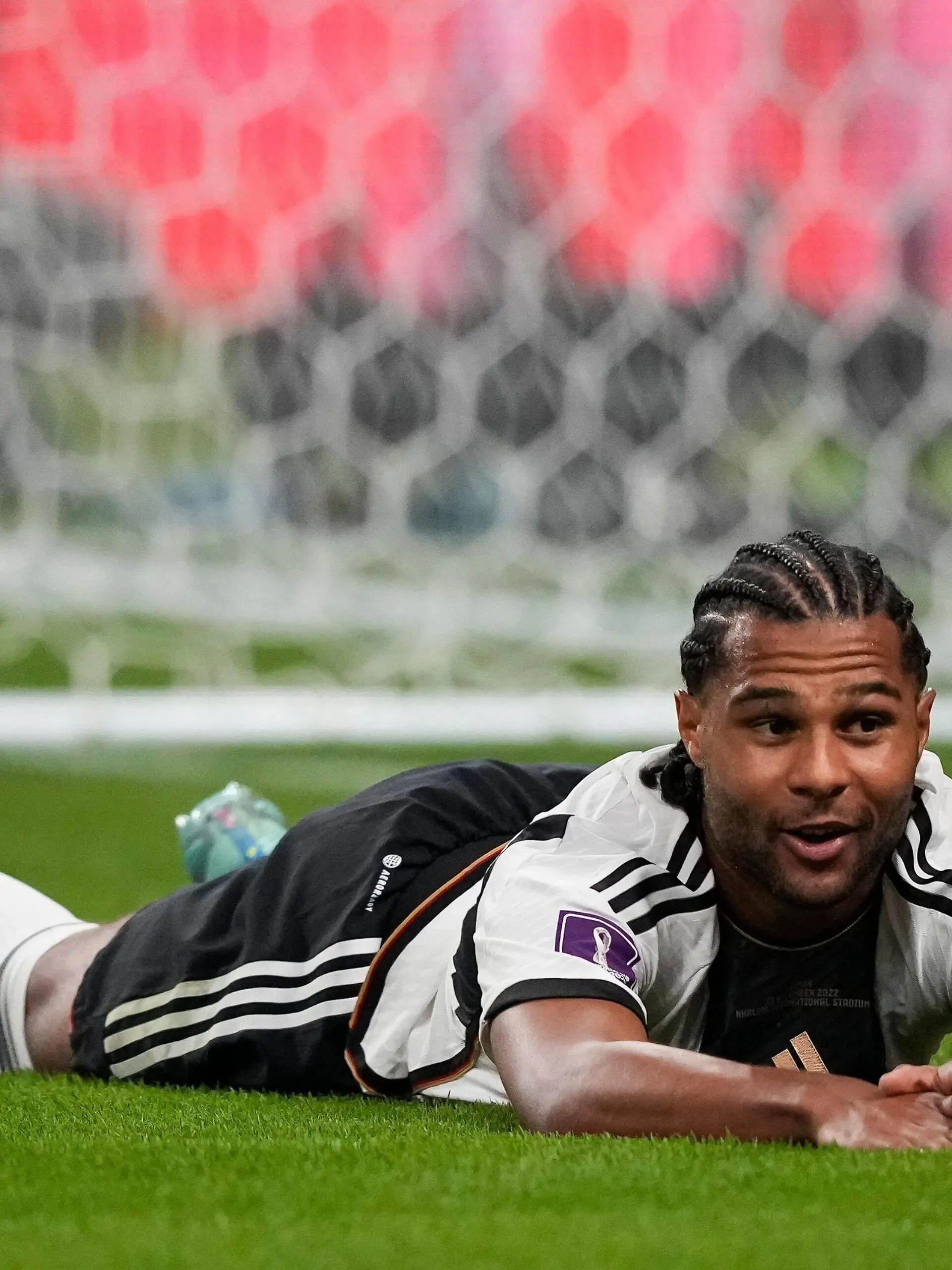 Sport Bilder des Tages Mandatory Credit: Photo by Dave Shopland/Shutterstock 13626476aq Serge Gnabry of Germany reacts after a missed chance Germany v Japan, FIFA World Cup, WM, Weltmeisterschaft, Fussball 2022, Group E, Football, Khalifa International Stadium, Ar-Rayyan, Qatar - 23 Nov 2022 Editorial Use Only Germany v Japan, FIFA World Cup 2022, Group E, Football, Khalifa International Stadium, Ar-Rayyan, Qatar - 23 Nov 2022 Editorial Use Only PUBLICATIONxINxGERxSUIxAUTXHUNxGRExMLTxCYPxROMxBULxUAExKSAxONLY Copyright: xDavexShopland/Shutterstockx 13626476aq