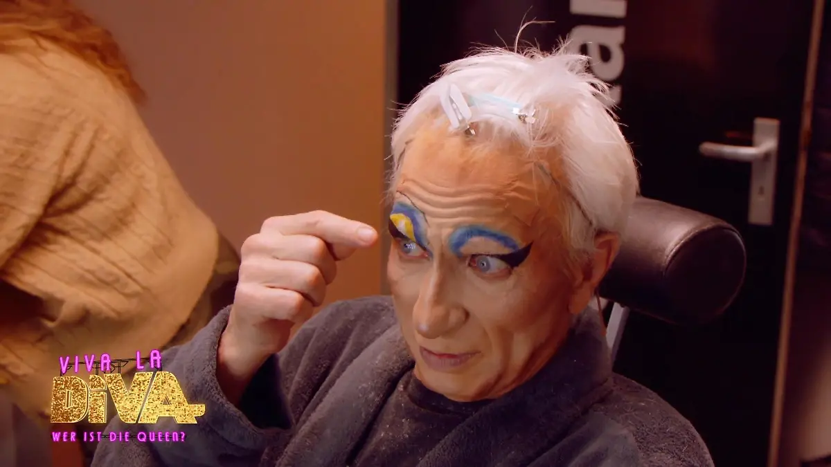 Aus Macho-Ralle wird Drag Queen "Una Hört" Schauspieler Ralf Richter bei "Viva la Diva"