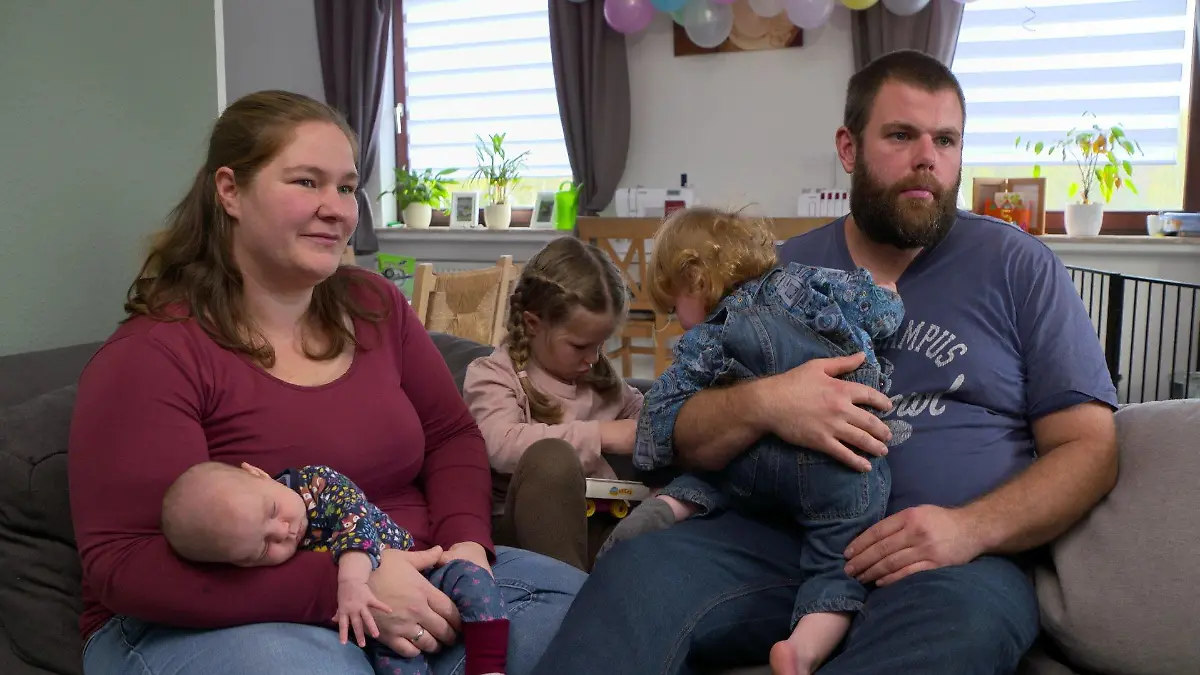 Familie Bielke soll für ihre drei Kinder anstatt 441 Euro im nächsten Jahr 615 Euro zahlen.