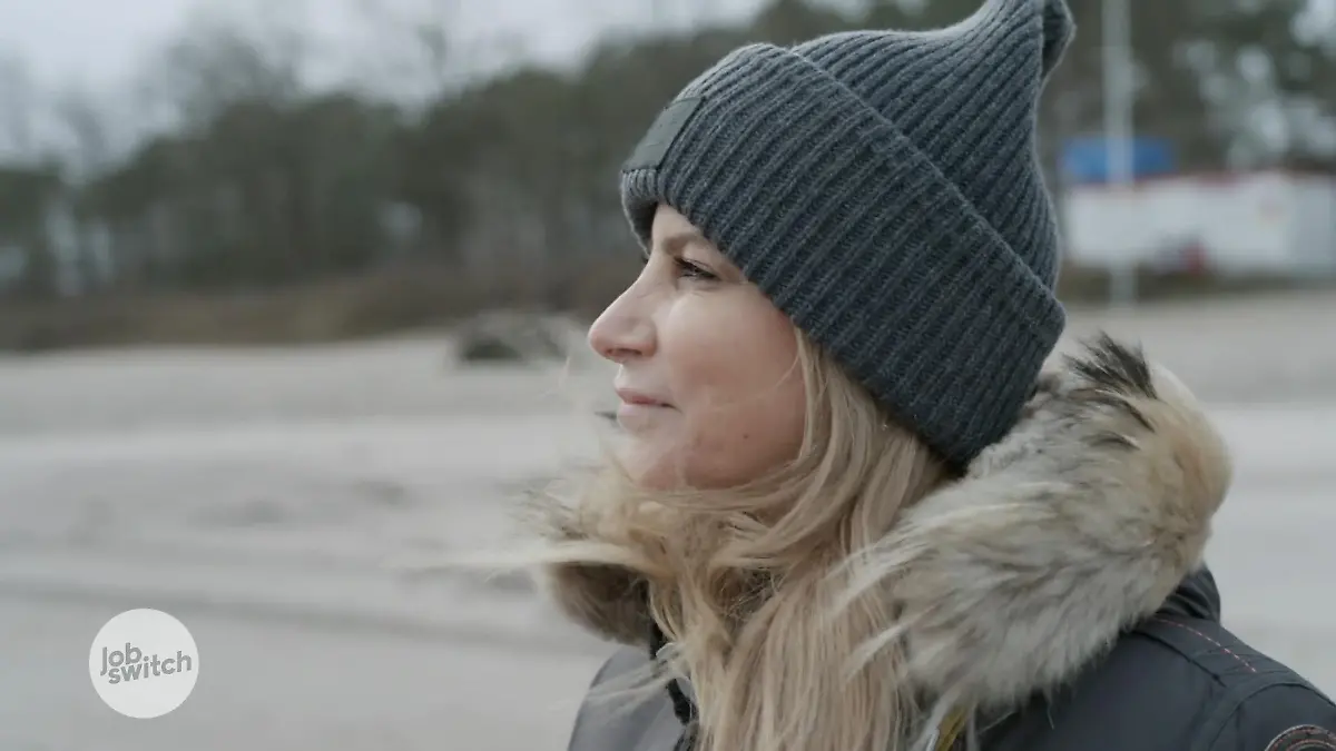 Nadja erholt sich in der Reha vom Herzstillstand Am Strand