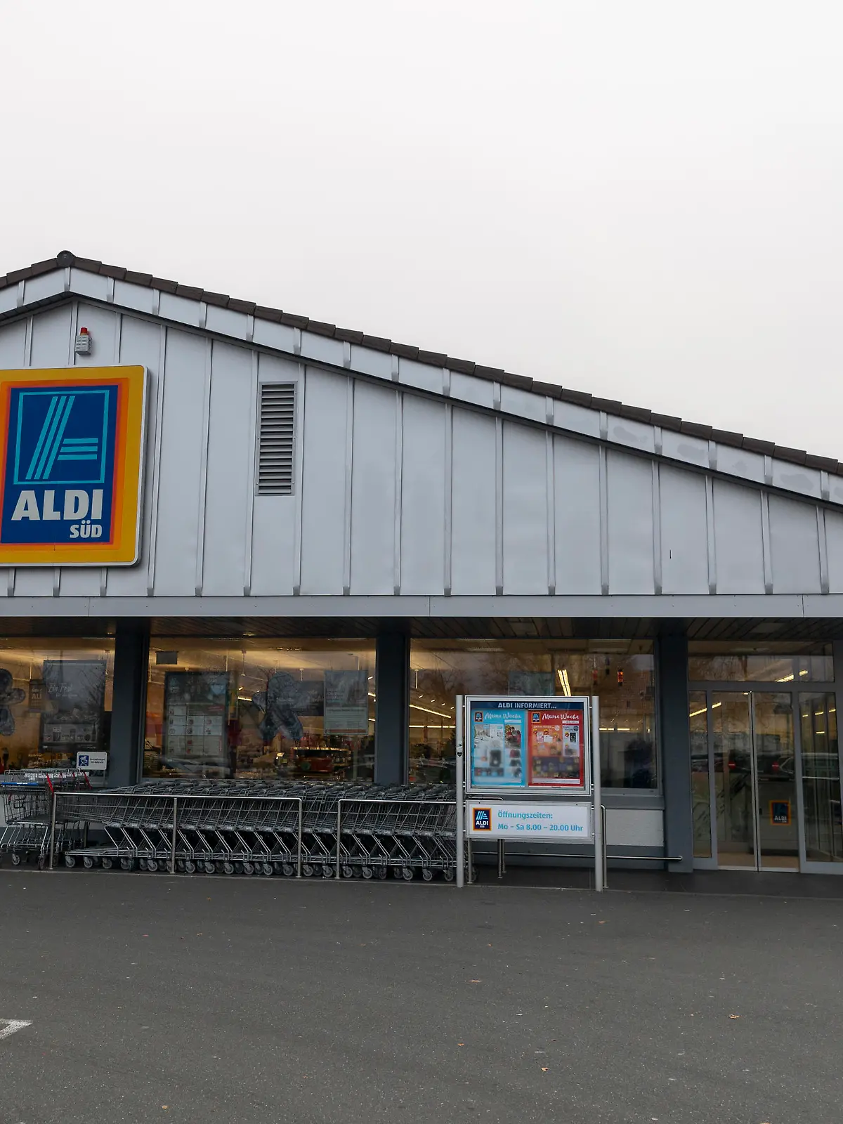 Eingang Aldi Süd