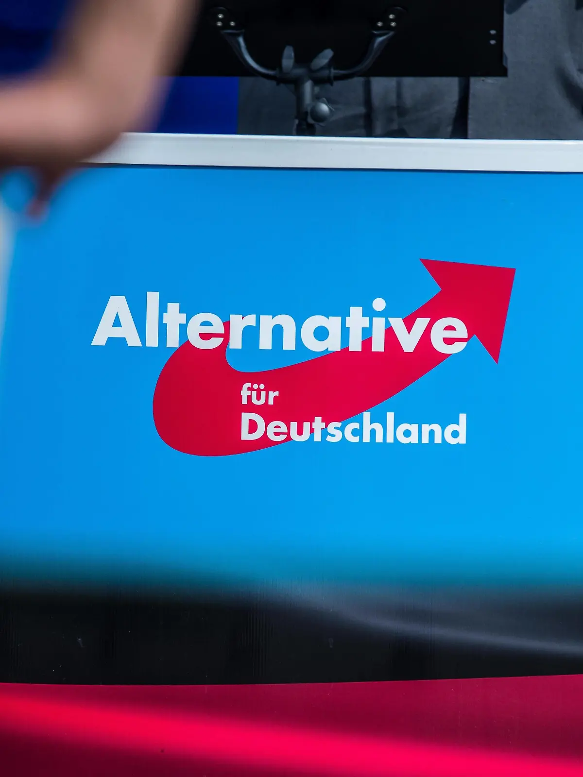 September 14, 2023, Munich, Bavaria, Germany: Political actvist and minor influencer Serge Menga joined the AfD s Munich-West branch alongside Markus Walbrunn, Thomas Baack, and Christoph Raetscher in the leadup to the Bavarian Landtagswahl state elections. Menga is criticized for taking anti-immigration and German nationaist positions, despite his own background as an African refugee and immigrant. Critics often see Menga as a tool for the AfD to make racist and taboo statements they can t say themselves, including the N-word. Munich Germany - ZUMAb160 20230914_abp_b160_004 Copyright: xSachellexBabbarx