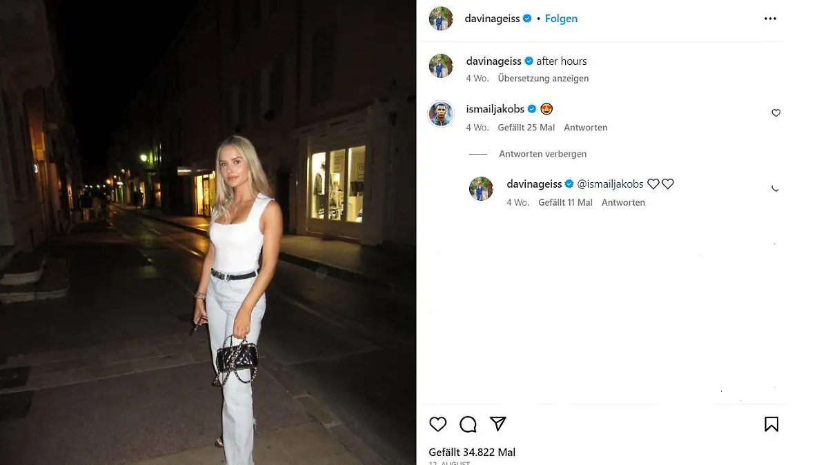 Geissens-Fans ist dieser Kommentar sofort aufgefallen.