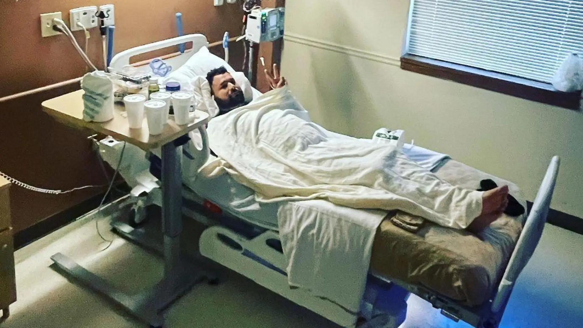 Auch Musiker Gabe Lustman selbst hätte wohl nie damit gerechnet, dass er mal wegen eines Spinnenbiss so schwer erkranken würde