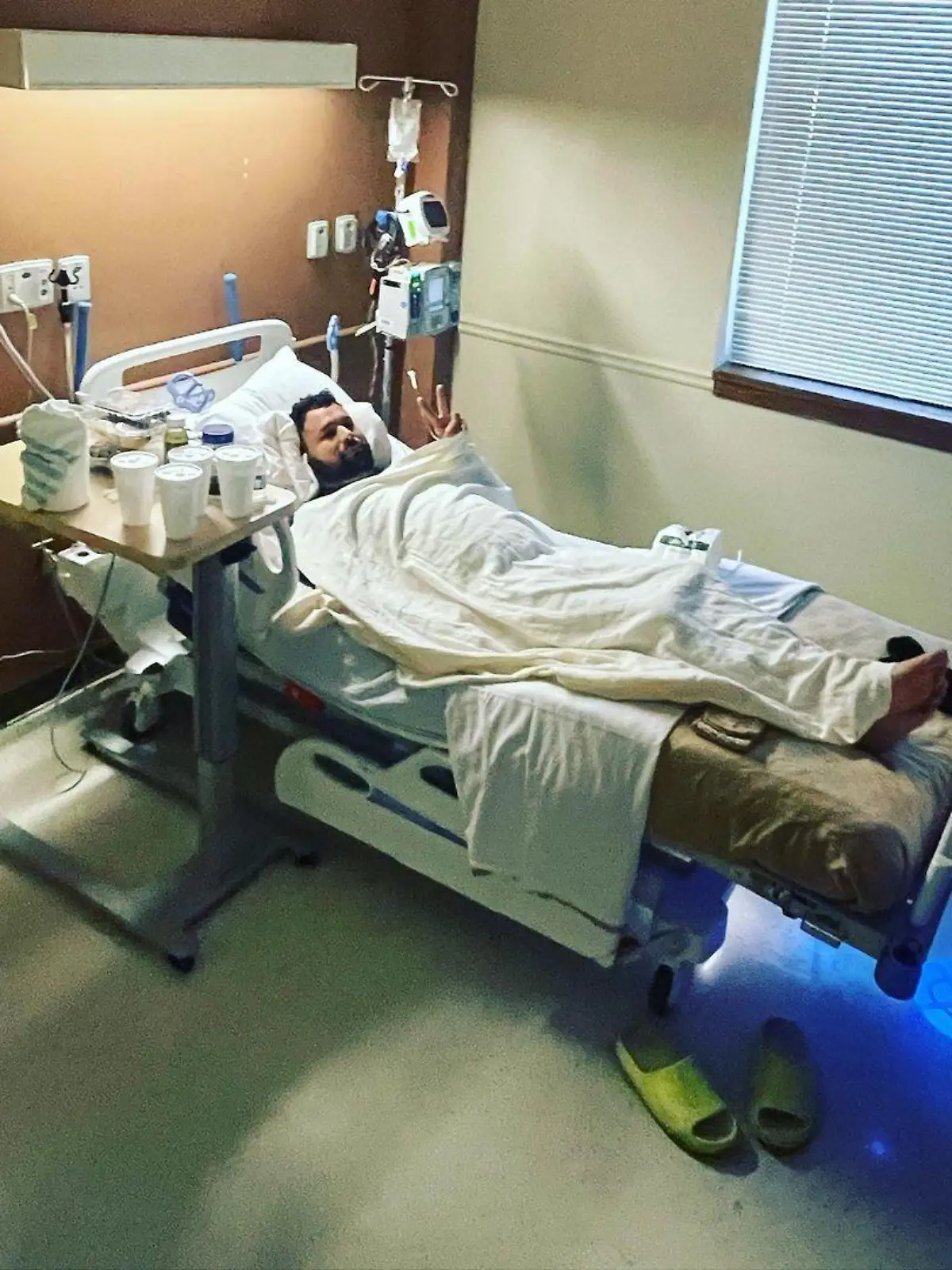 Auch Musiker Gabe Lustman selbst hätte wohl nie damit gerechnet, dass er mal wegen eines Spinnenbiss so schwer erkranken würde