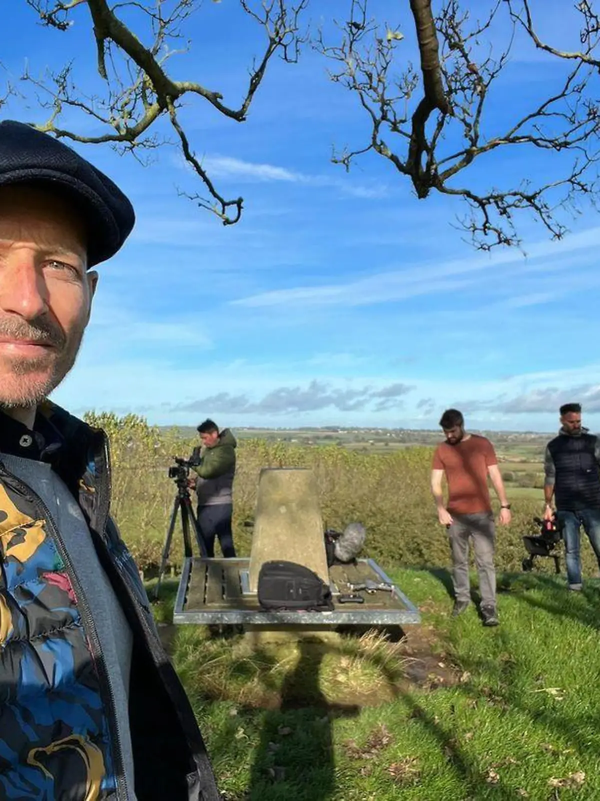Jonnie Irwin macht Selfie