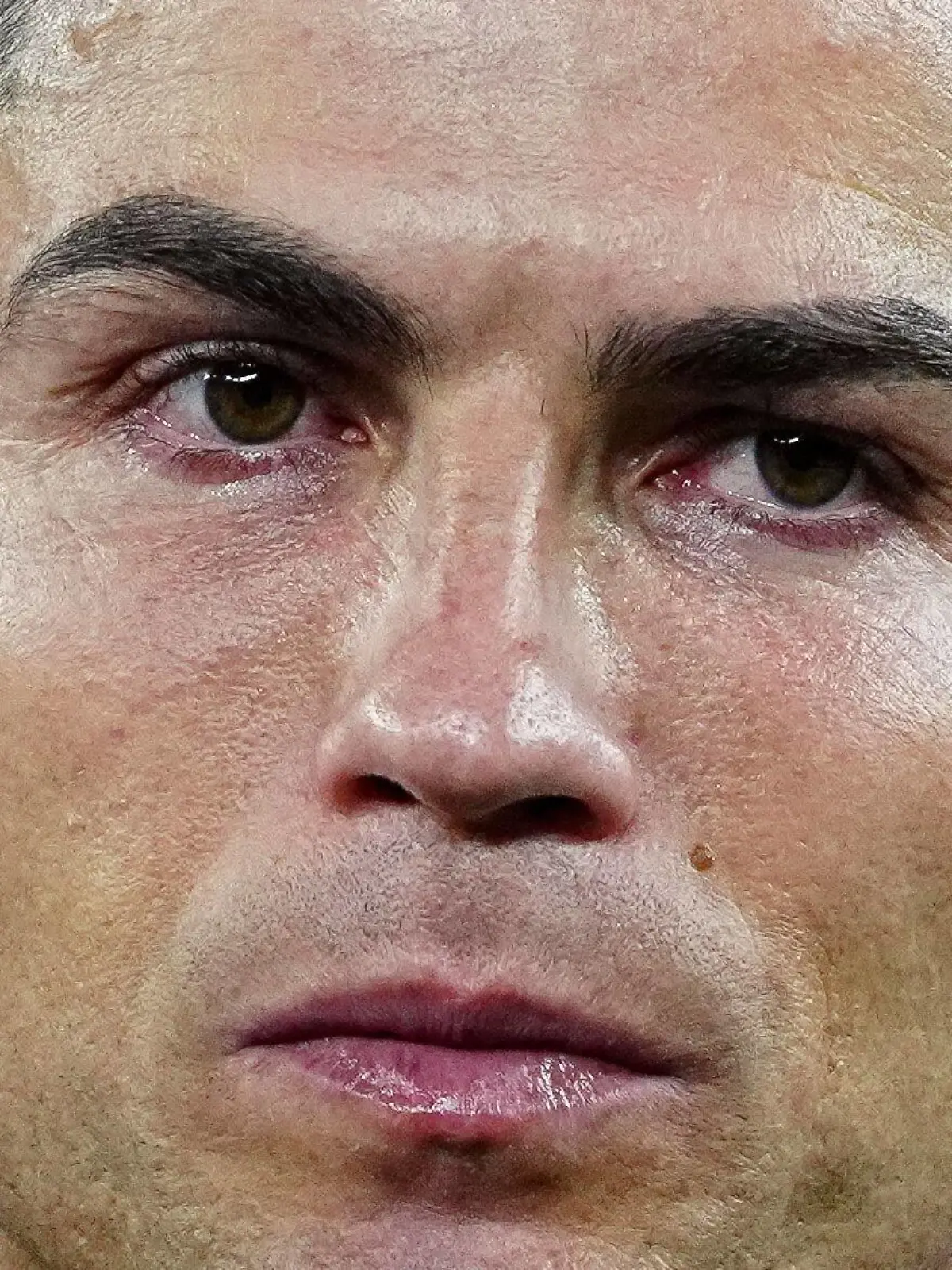 Mandatory Credit: Photo by Javier Garcia/Shutterstock 13626526bk Cristiano Ronaldo of Portugal looks emotional during national anthems Portugal v Ghana, FIFA World Cup, WM, Weltmeisterschaft, Fussball 2022, Group H, Football, Stadium 974, Doha, Qatar - 24 Nov 2022 Editorial Use Only Portugal v Ghana, FIFA World Cup 2022, Group H, Football, Stadium 974, Doha, Qatar - 24 Nov 2022 Editorial Use Only PUBLICATIONxINxGERxSUIxAUTXHUNxGRExMLTxCYPxROMxBULxUAExKSAxONLY Copyright: xJavierxGarcia/Shutterstockx 13626526bk 