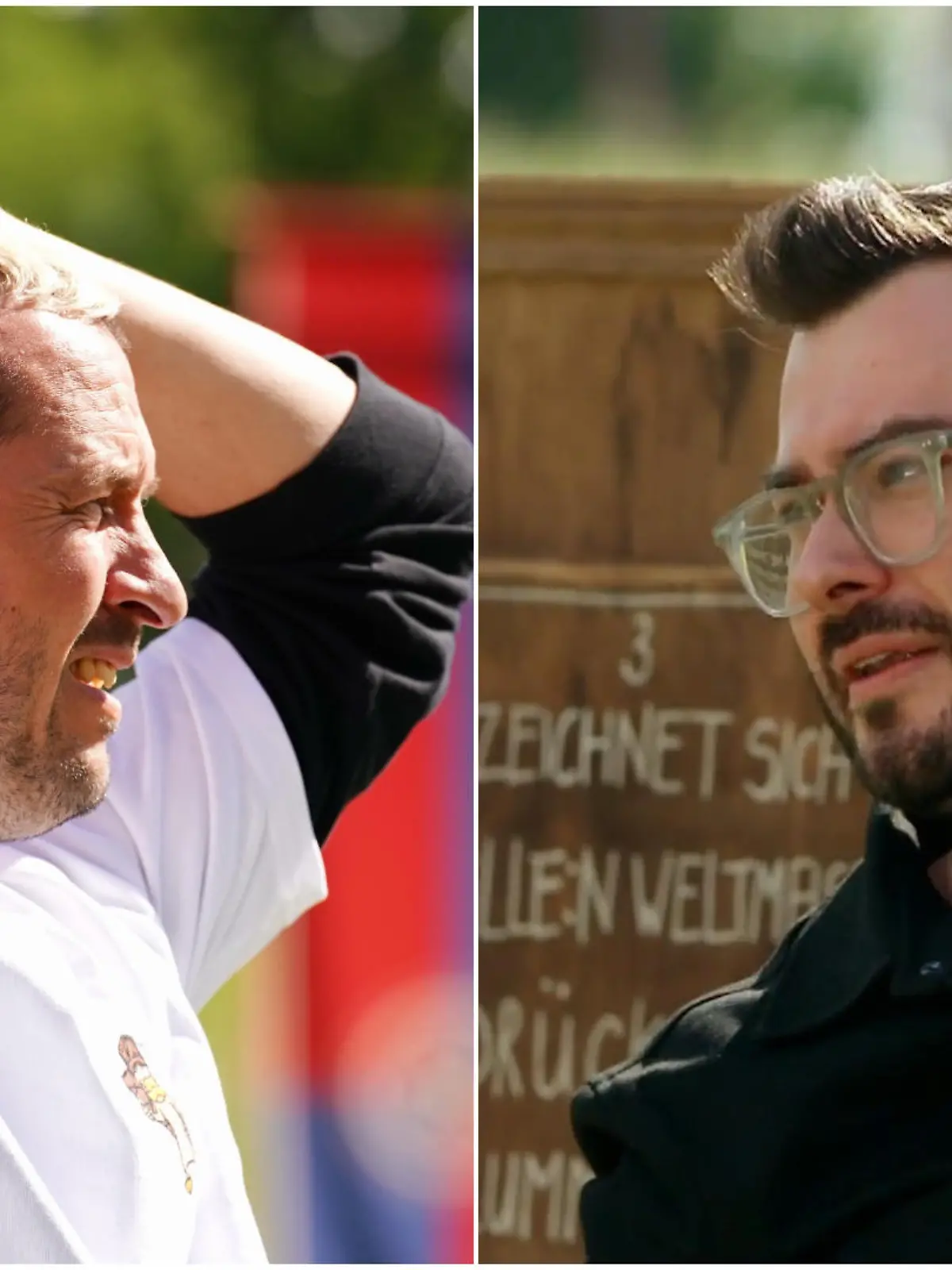 Vor allem Pascal Hens und Sebastian Klussmann werden sich bei einem Spiel nicht einig.