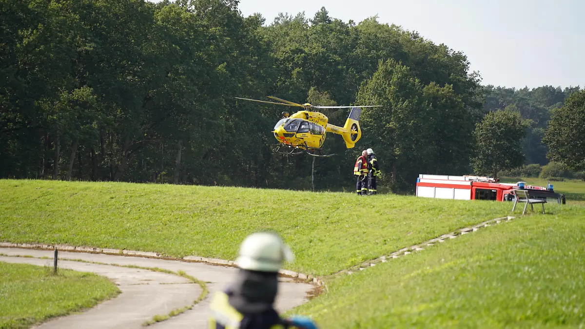 Rettungshubschrauber Alt Garge