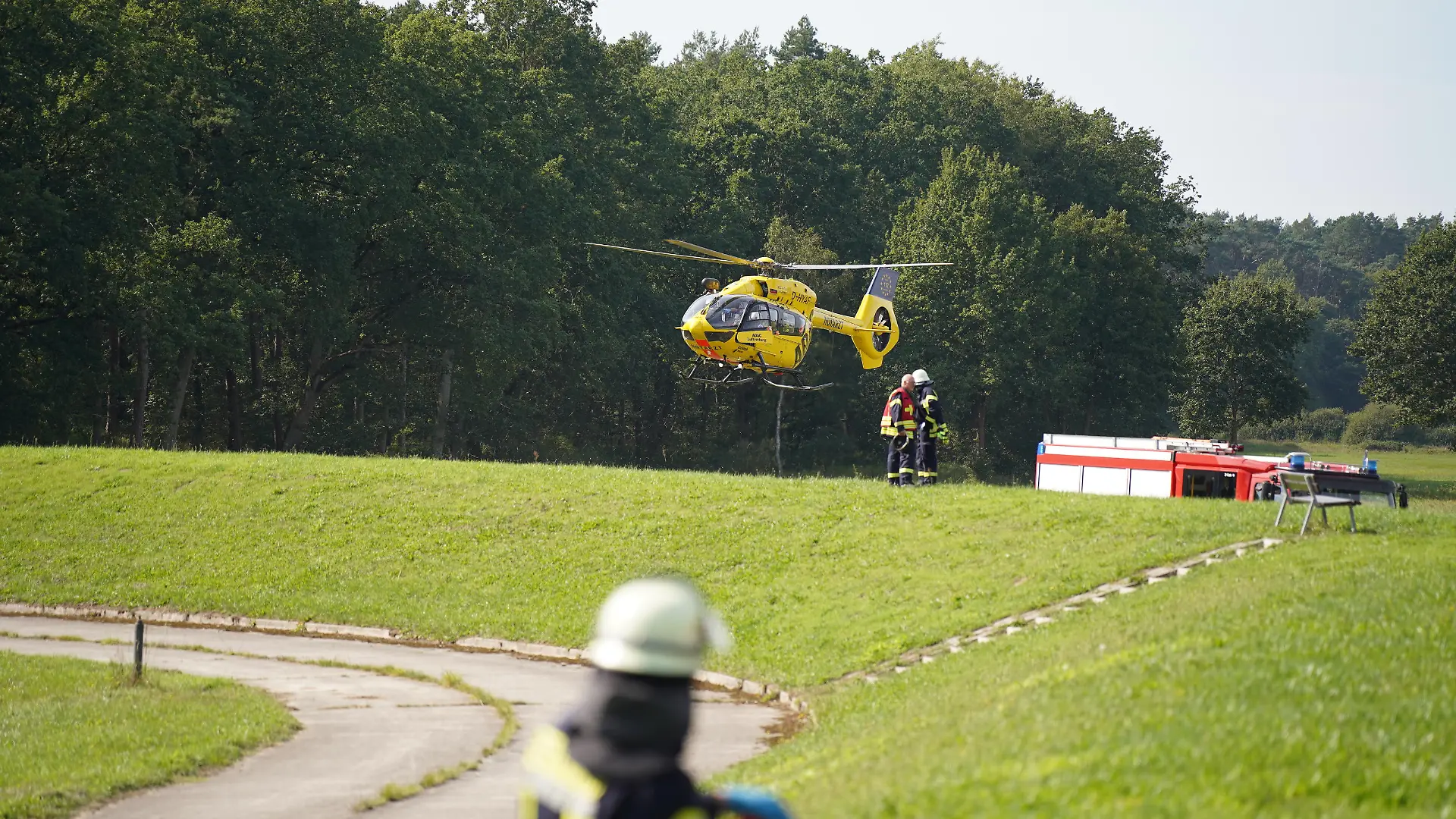 Rettungshubschrauber Alt Garge