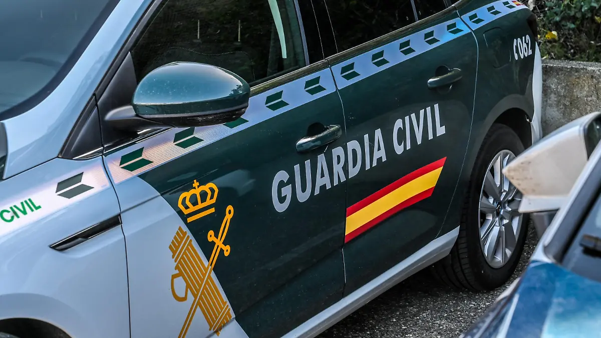 ©PHOTOPQR/L'INDEPENDANT/MICHEL CLEMENTZ ; LE PERTHUS ; 08/05/2023 ; LE VILLAGE FRONTALIER DU PERTHUS / ILLUSTRATION / VEHICULE DE LA GUARDIA CIVIL