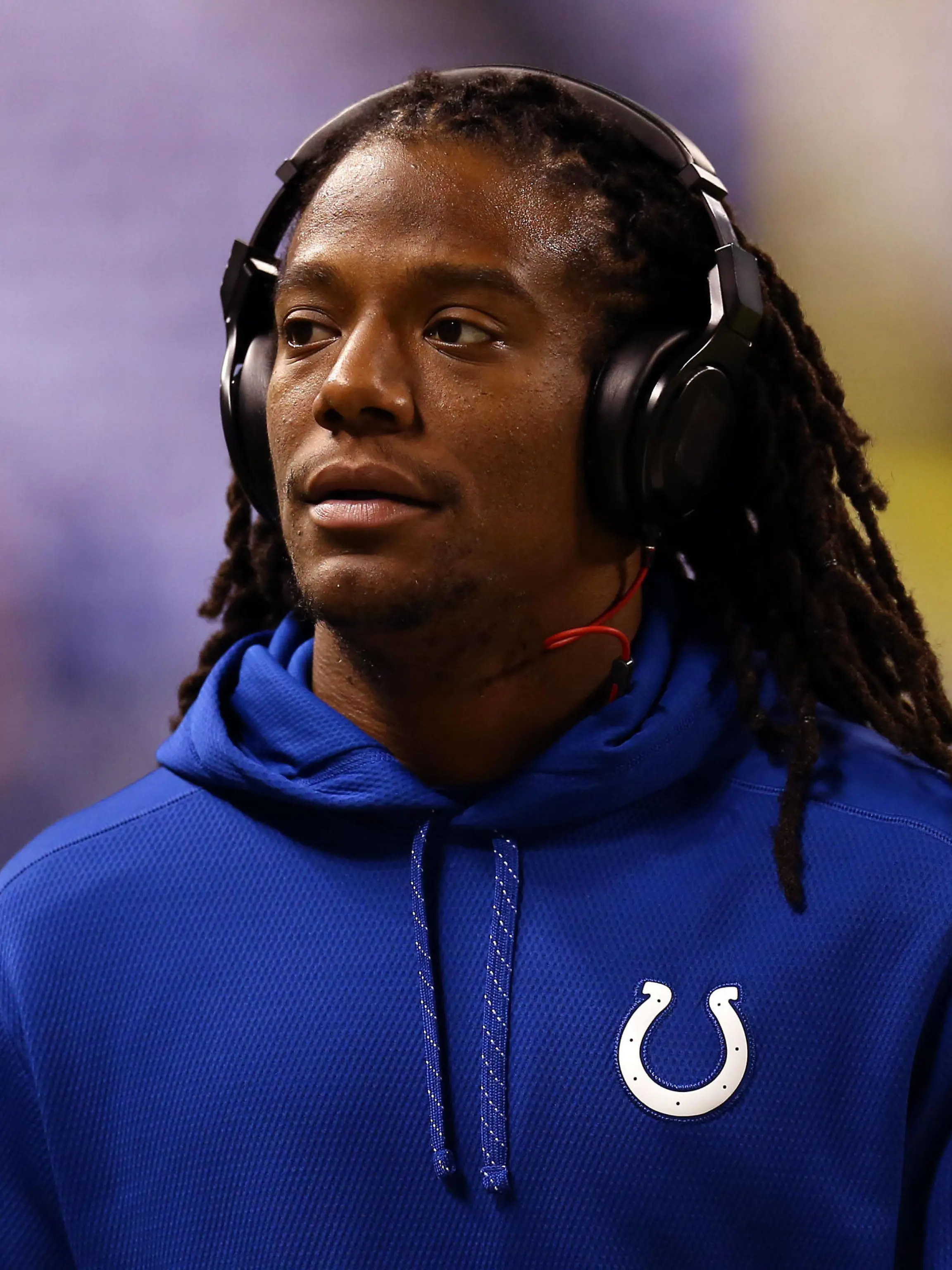 NFL, American Football Herren, USA AFC Wild Card Playoff-Cincinnati Bengals at Indianapolis Colts Jan 4, 2015 Indianapolis, IN, USA Indianapolis Colts free safety Sergio Brown 38 against the Cincinnati Bengals during the 2014 AFC Wild Card playoff football game at Lucas Oil Stadium. Indianapolis IN USA, EDITORIAL USE ONLY PUBLICATIONxINxGERxSUIxAUTxONLY Copyright: xAndrewxWeberx 8327089