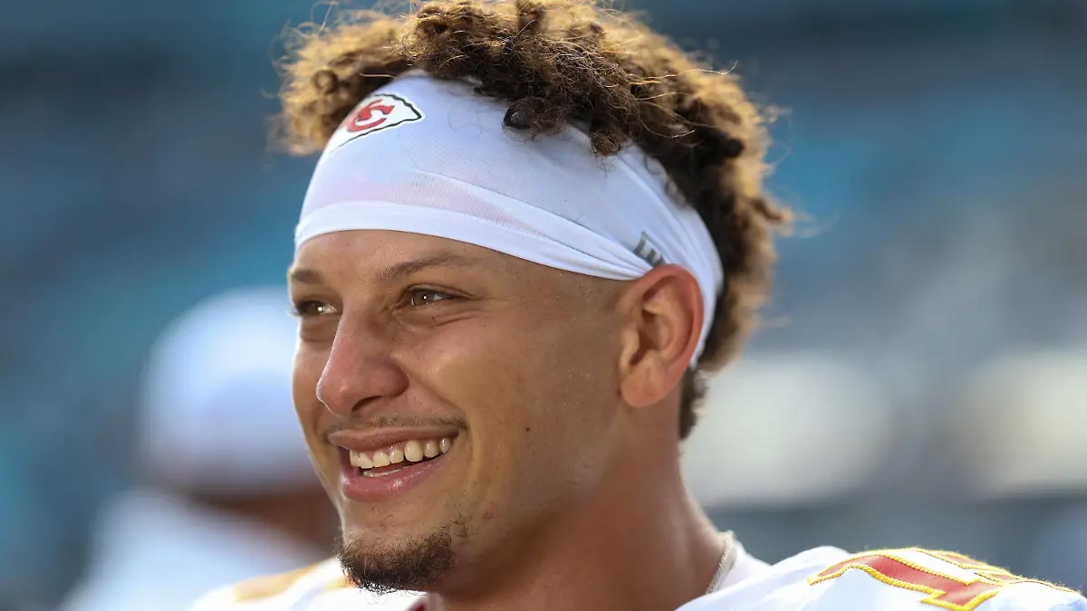NFL, American Football Herren, USA Kansas City Chiefs at Jacksonville Jaguars Sep 17, 2023 Jacksonville, Florida, USA Kansas City Chiefs quarterback Patrick Mahomes 15 reacts after beating the Jacksonville Jaguars at EverBank Stadium. Jacksonville EverBank Stadium Florida USA, EDITORIAL USE ONLY PUBLICATIONxINxGERxSUIxAUTxONLY Copyright: xNathanxRayxSeebeckx 20230917_nrs_fo8_00063_