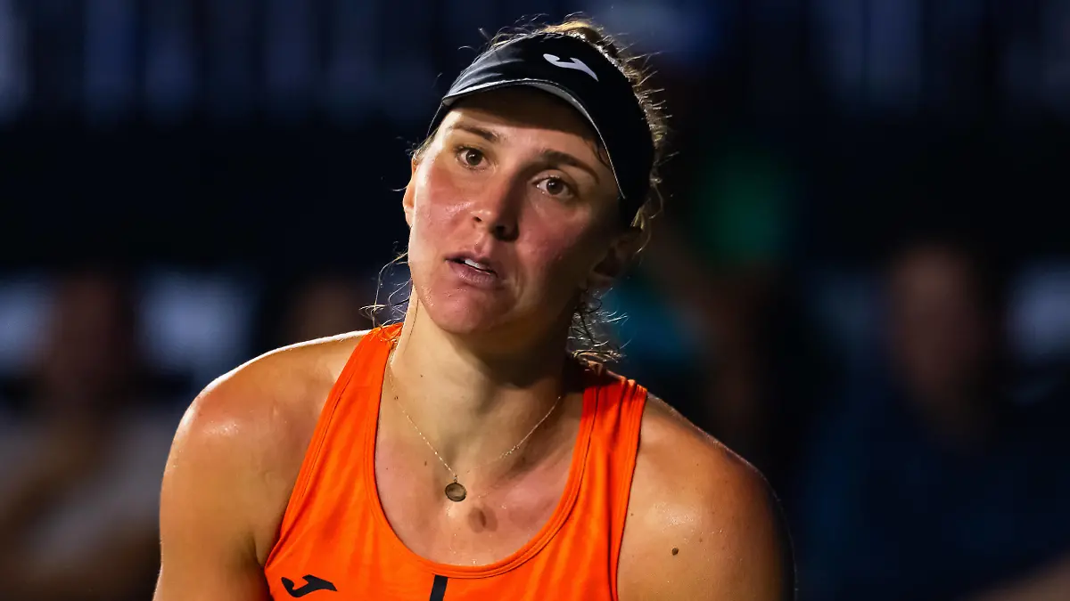 September 13, 2023: Beatriz Haddad Maia of Brazil in action during the second round of the 2023 Cymbiotika San Diego Open WTA, Tennis Damen 500 tennis tournament against Marta Kostyuk of Ukraine - ZUMAa181 20230913_zaa_a181_204 Copyright: xRobxPrangex