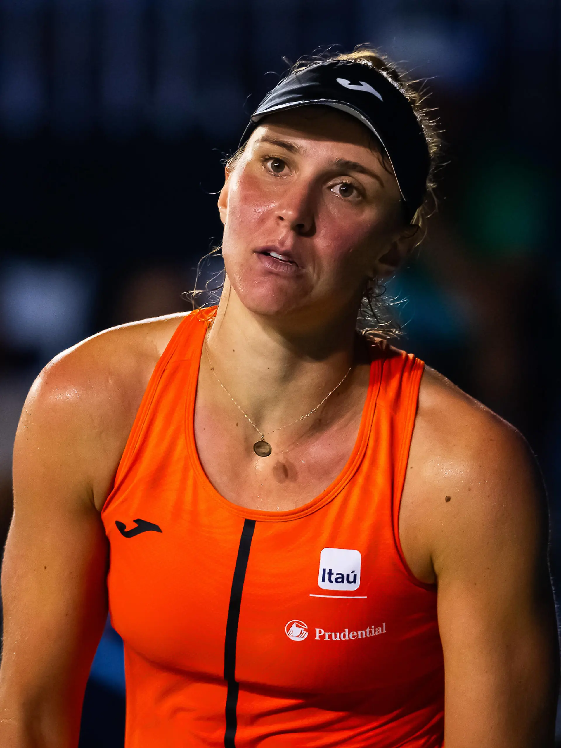 September 13, 2023: Beatriz Haddad Maia of Brazil in action during the second round of the 2023 Cymbiotika San Diego Open WTA, Tennis Damen 500 tennis tournament against Marta Kostyuk of Ukraine - ZUMAa181 20230913_zaa_a181_204 Copyright: xRobxPrangex