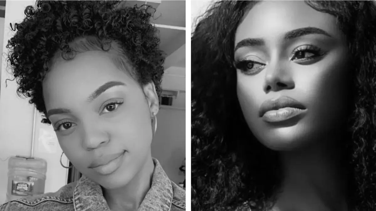 Die Polizei findet die beiden Models Nichole Coats (links) und Maleesa Mooney kurz nacheinander tot in ihrer jeweiligen Wohnung auf.