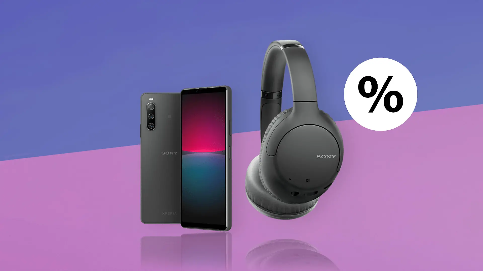 Sony Xperia 10 IV Kit in einer Collage.