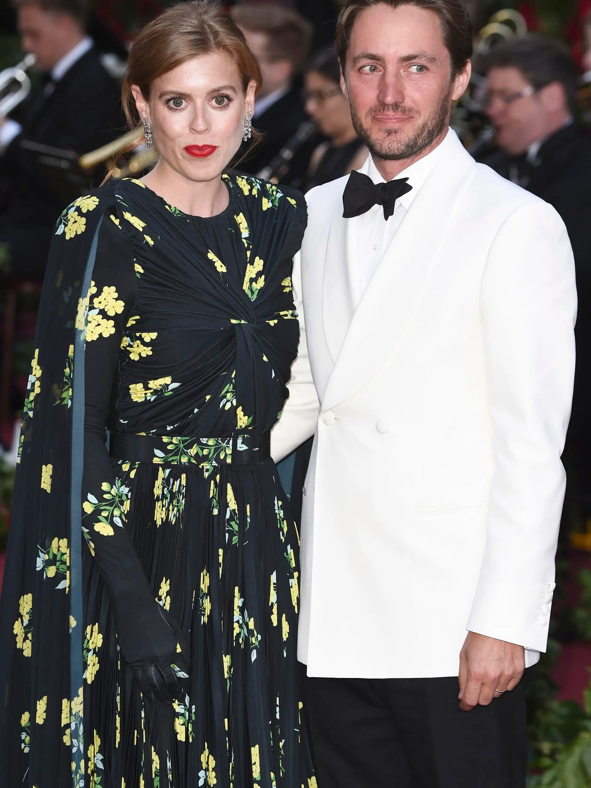 Prinzessin Beatrice mit Ehemann Edoardo Mapelli Mozzi beim Modeevent 'Vogue World 2023: London' im Theatre Royal Drury Lane. London, 14.09.2023