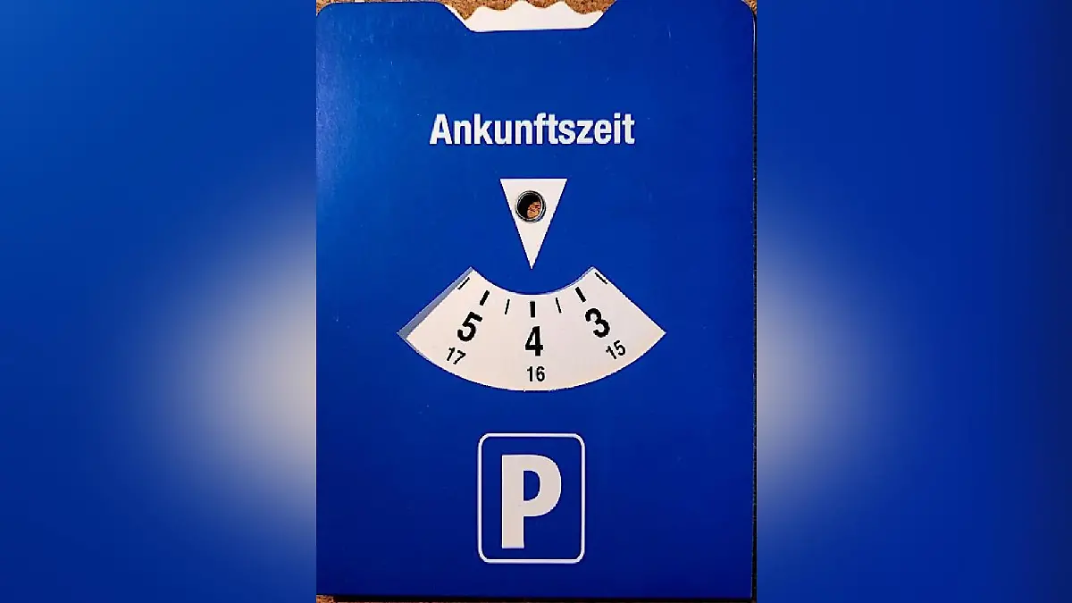 Falsche Parkscheiben
