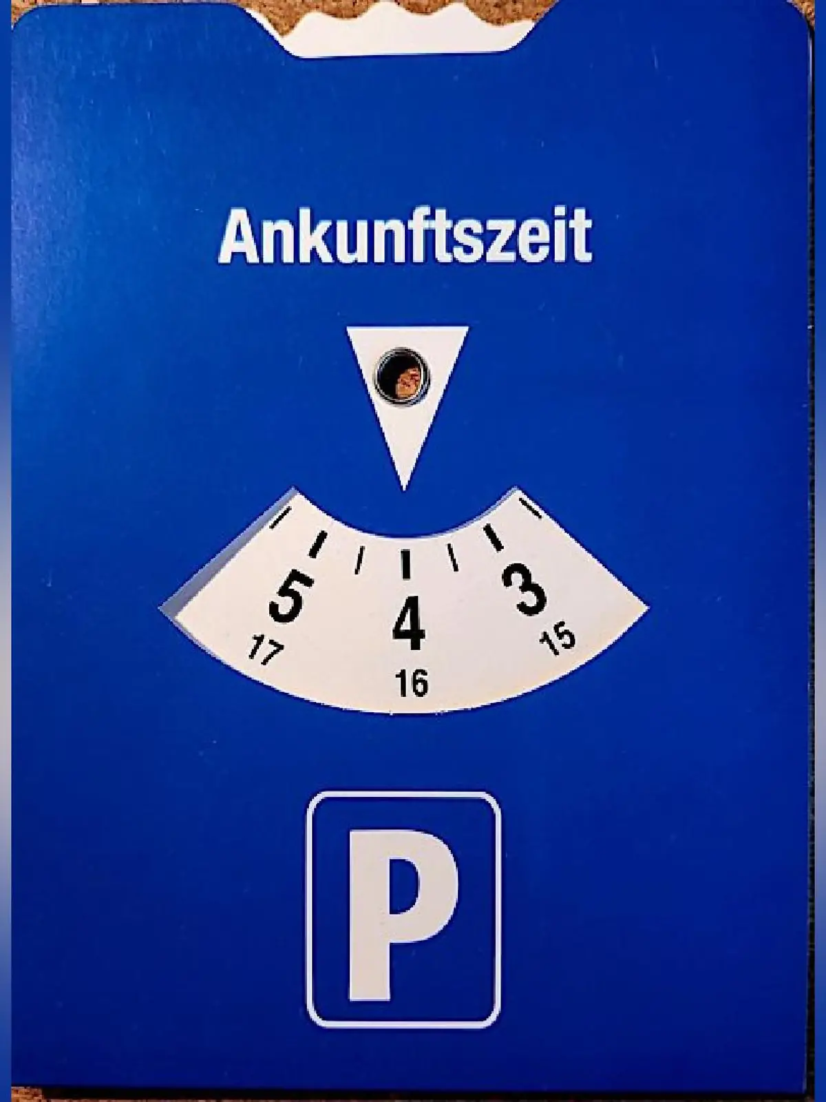 Falsche Parkscheiben