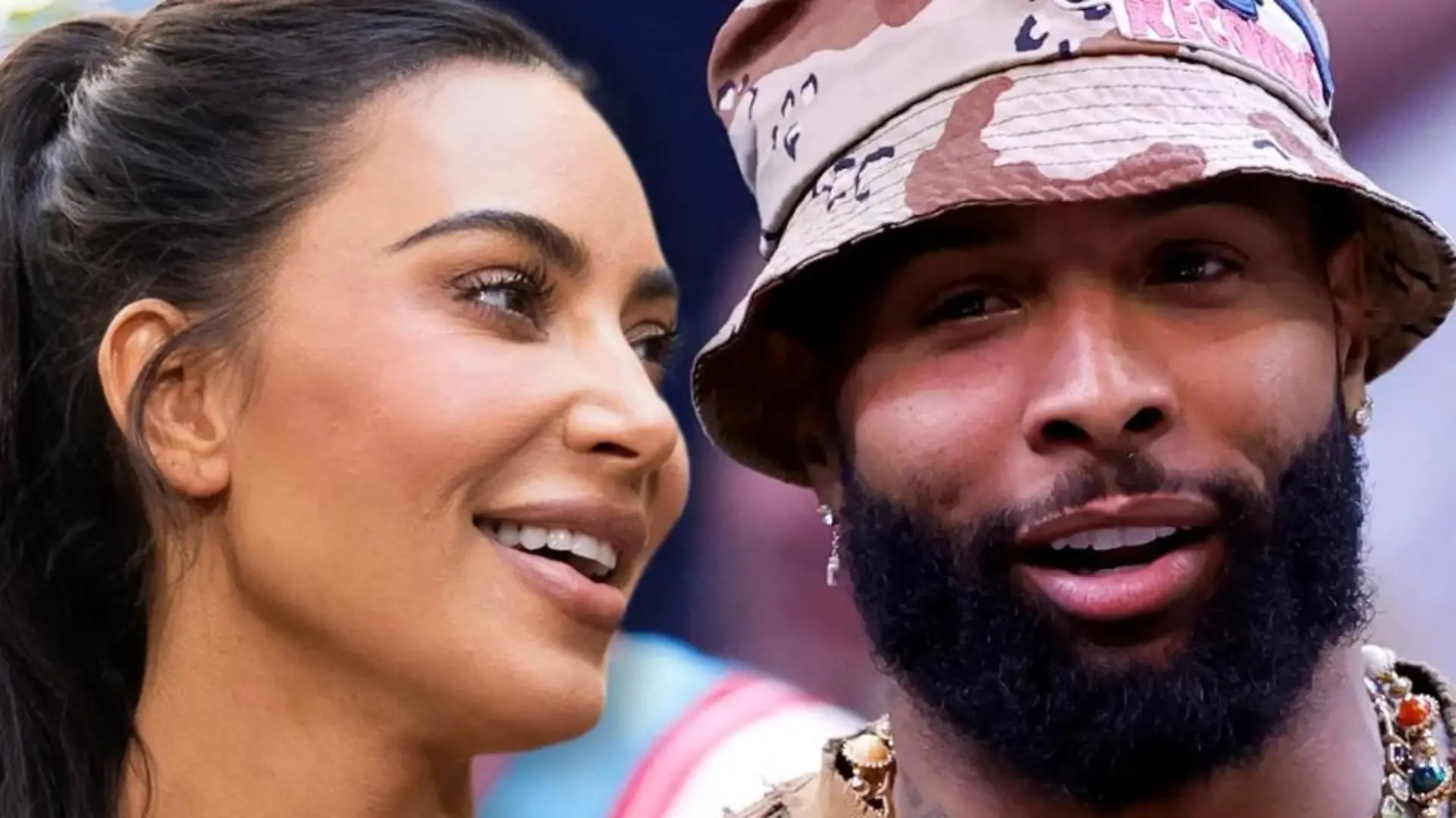 Kim Kardashian und Odell Beckham Jr.