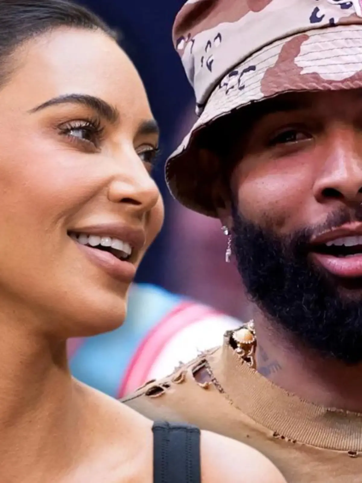 Kim Kardashian und Odell Beckham Jr.