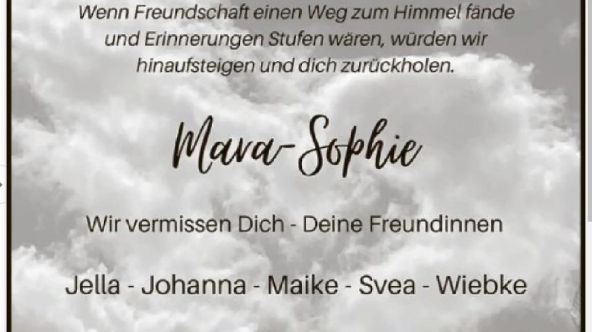 Traueranzeige