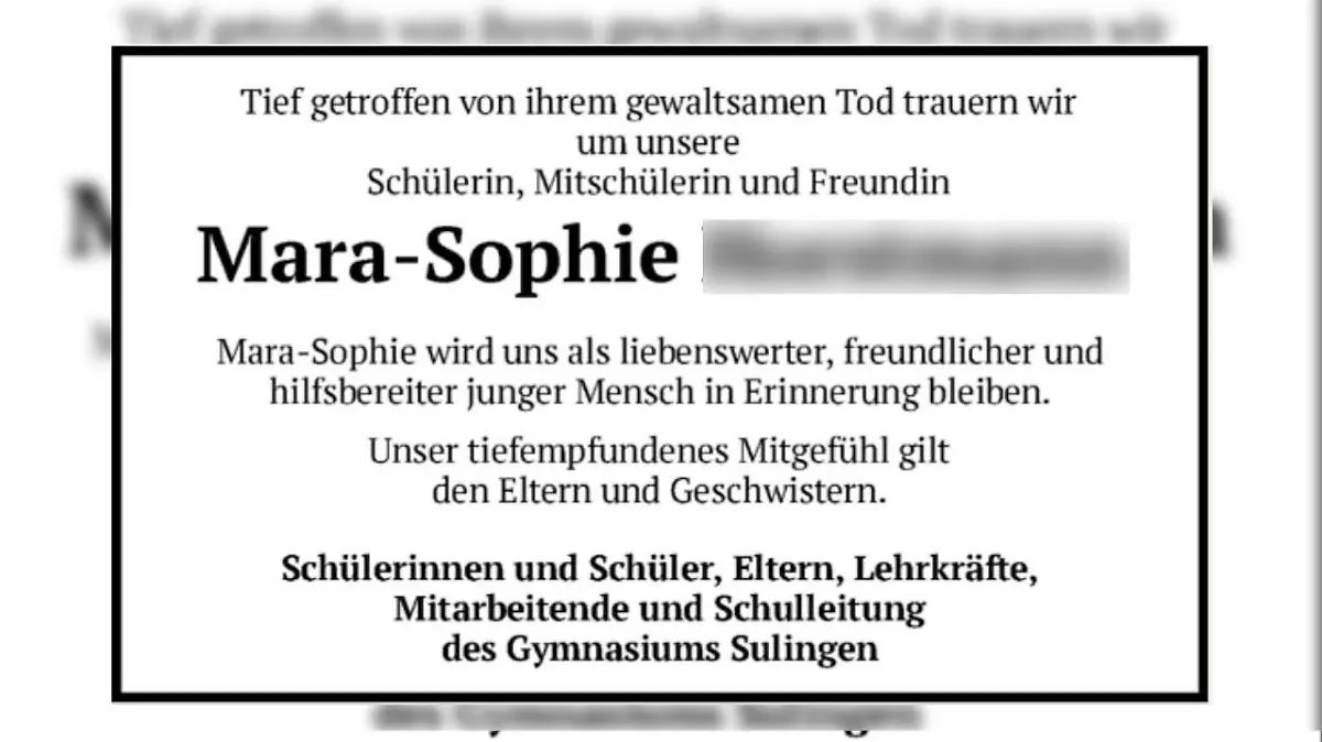 Traueranzeige
