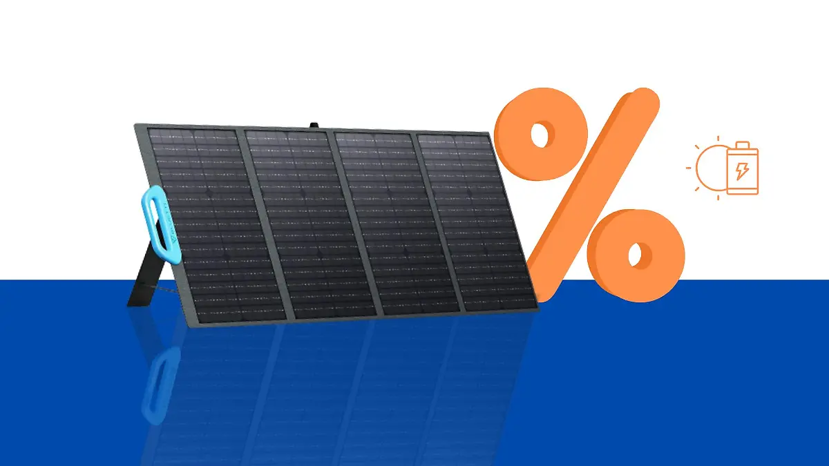 Bluetti Solarpanel PV120 im Black-Friday-Angebot